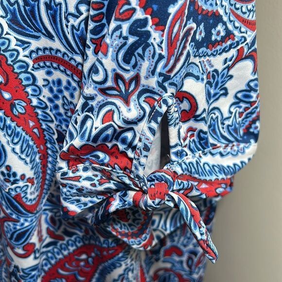 Ruby Rd Paisley Print Top - Picture 3 of 8